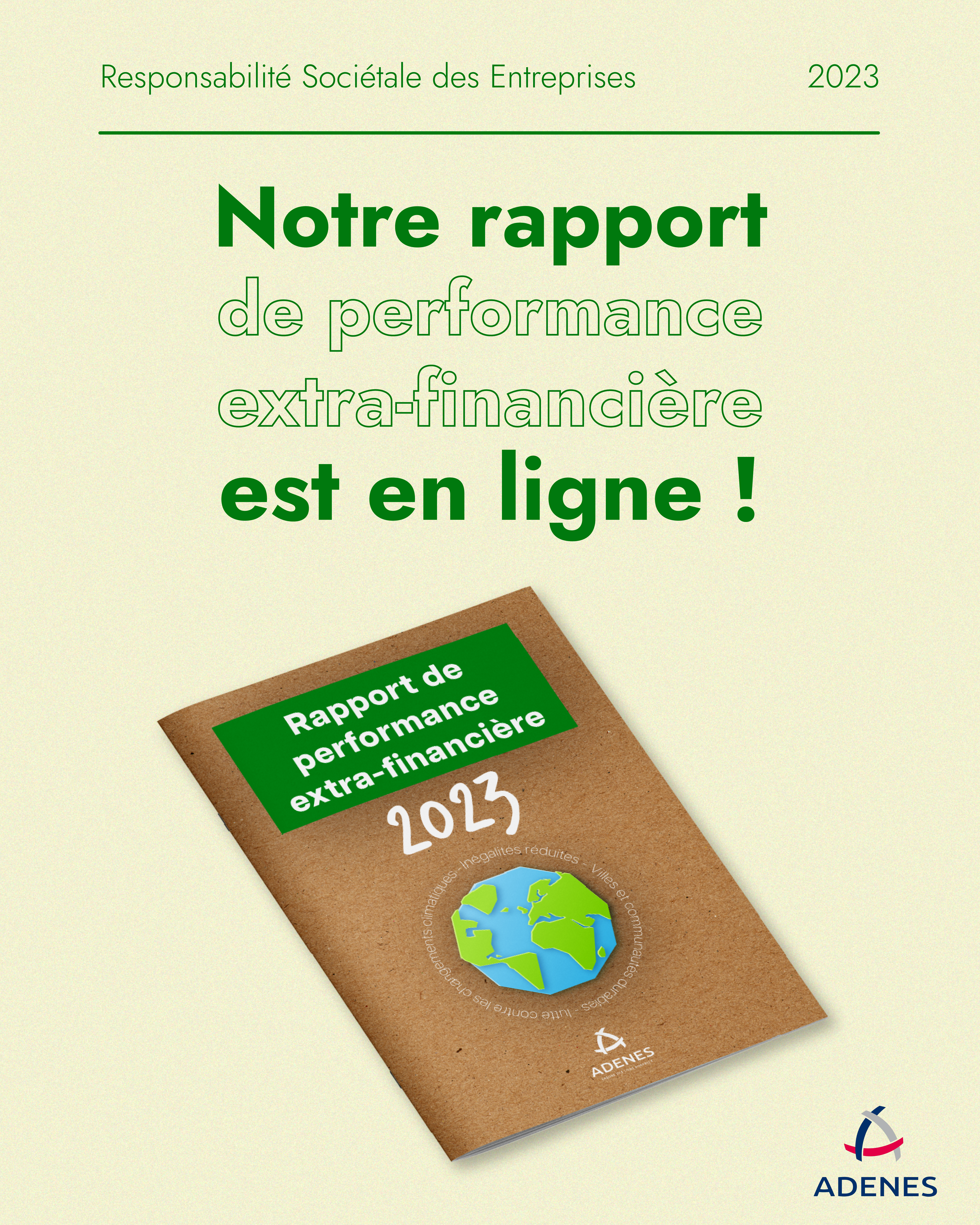 Lire la suite à propos de l’article #AdenesInside – Notre rapport RSE 2023 est en ligne ! 📑